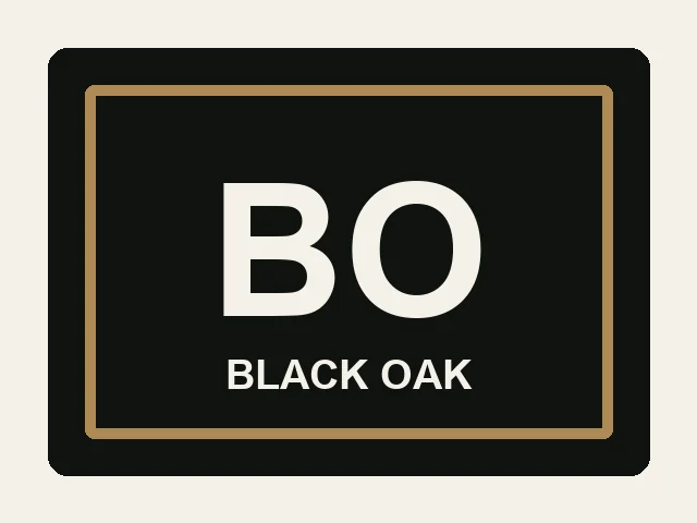Black Oak Barbershop logo